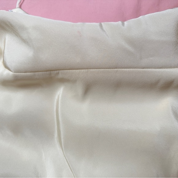 Rosie Assoulin Whoopsy Daisy Wedding Dress Ruffle Skirt Silk Faille - Picture 11 of 12